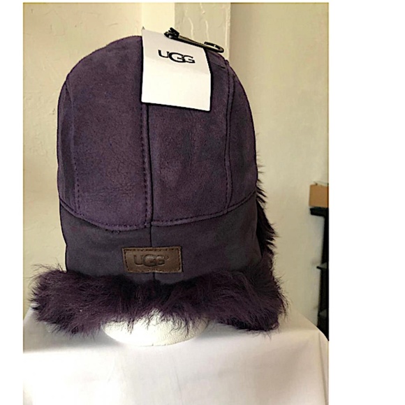 UGG Genuine Shearling Trapper Hat